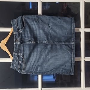 LLBean Jean Skirt  favorite fit 4 pet